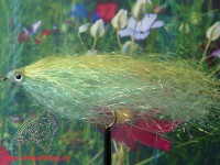 Streamer " Fiberfish Pearly Lime " Streamer " Fiberfish Pearly Lime "