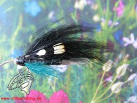 Tubenfliege " Black & Blue JC " mit und ohne Beschwerung Tubenfliege " Black & Blue JC " mit und ohne Beschwerung