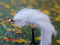 Streamer " Chupacabra White " Streamer " Chupacabra White "