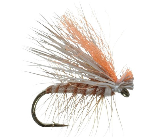 Trockenfliege " Elk Caddis Hot Wing"