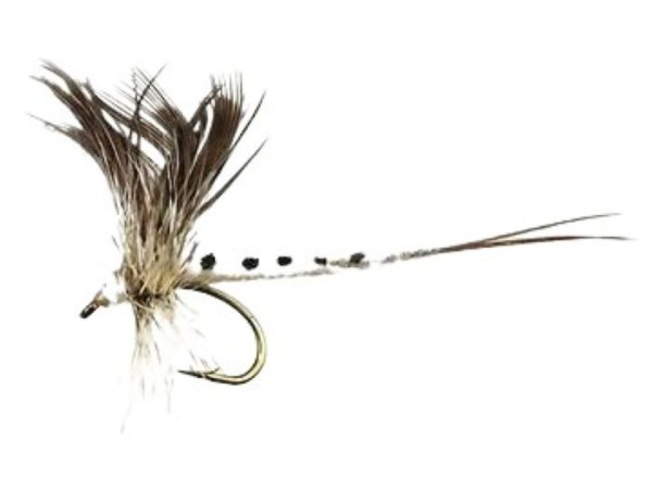 Trockenfliege " Mayfly Silhouette "