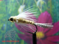 Nymphe " Birds Nest" auf Schonhaken, barbless hook Nymphe " Birds Nest" auf Schonhaken, barbless hook