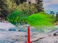 Streamer " Wooly Bugger Green " Streamer " Wooly Bugger Green "