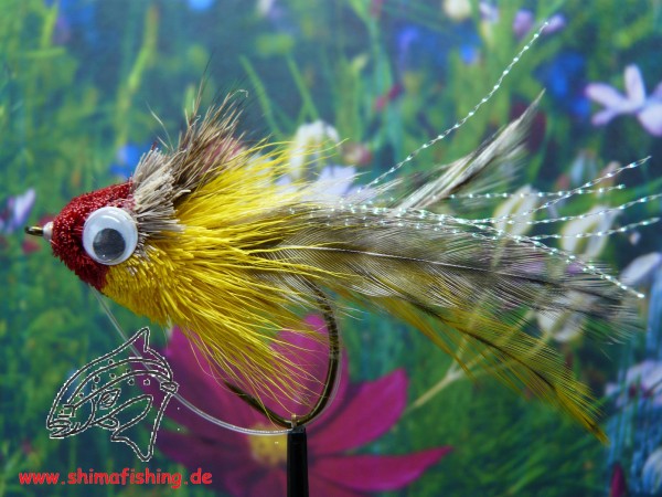 Hechtfliege Swimming Frog Yellow