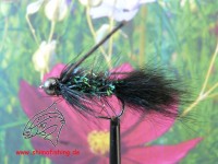 Streamer " Carp Bugger Black " Streamer " Carp Bugger Black "