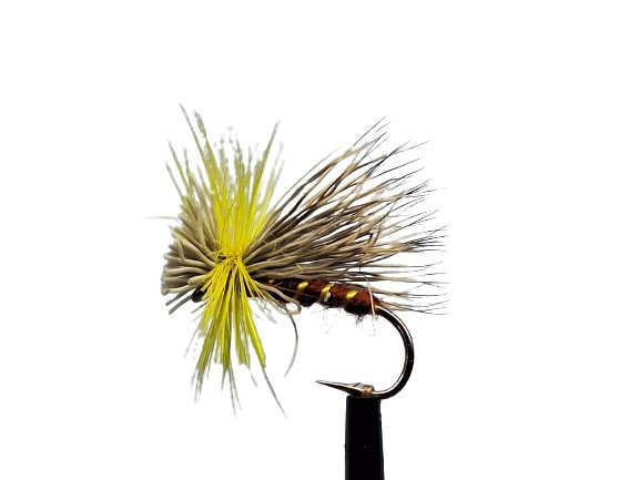 Trockenfliege " Elk Grey Yellow "